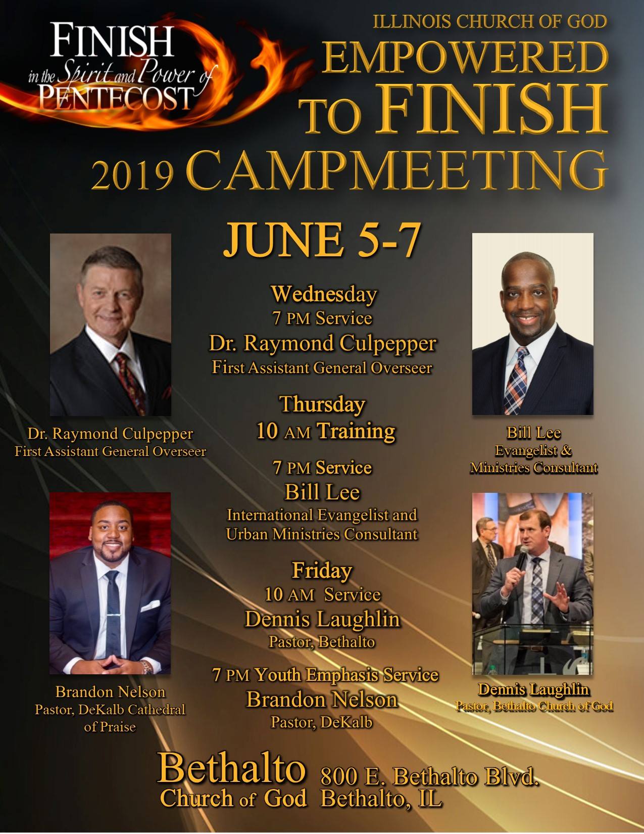 camp meeting 2019 Illinois Church of God